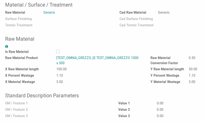 Odoo text and image block
